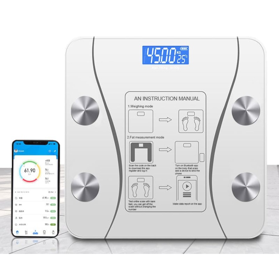 Body Fat Scale Smart - Smart Scale for Body Weight, Digital