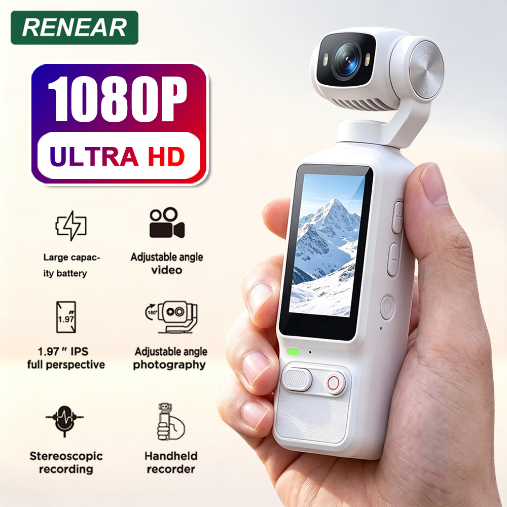 Action Camera 4K - HD 1080P Portable Action Camera With