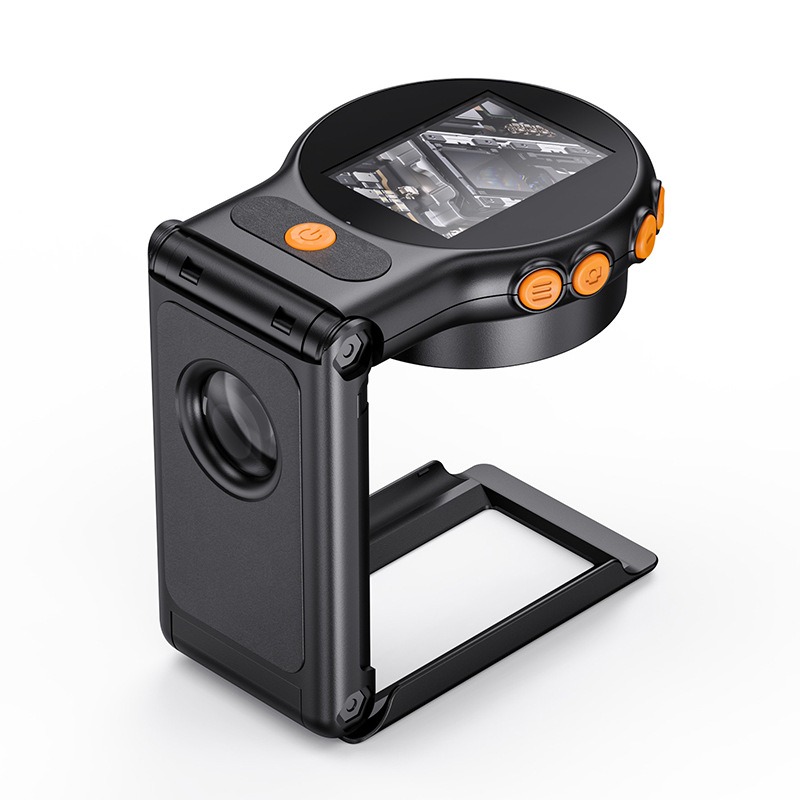 Digital Magnifier Reading - Foldable Digital Microscope Autofocus 500X with