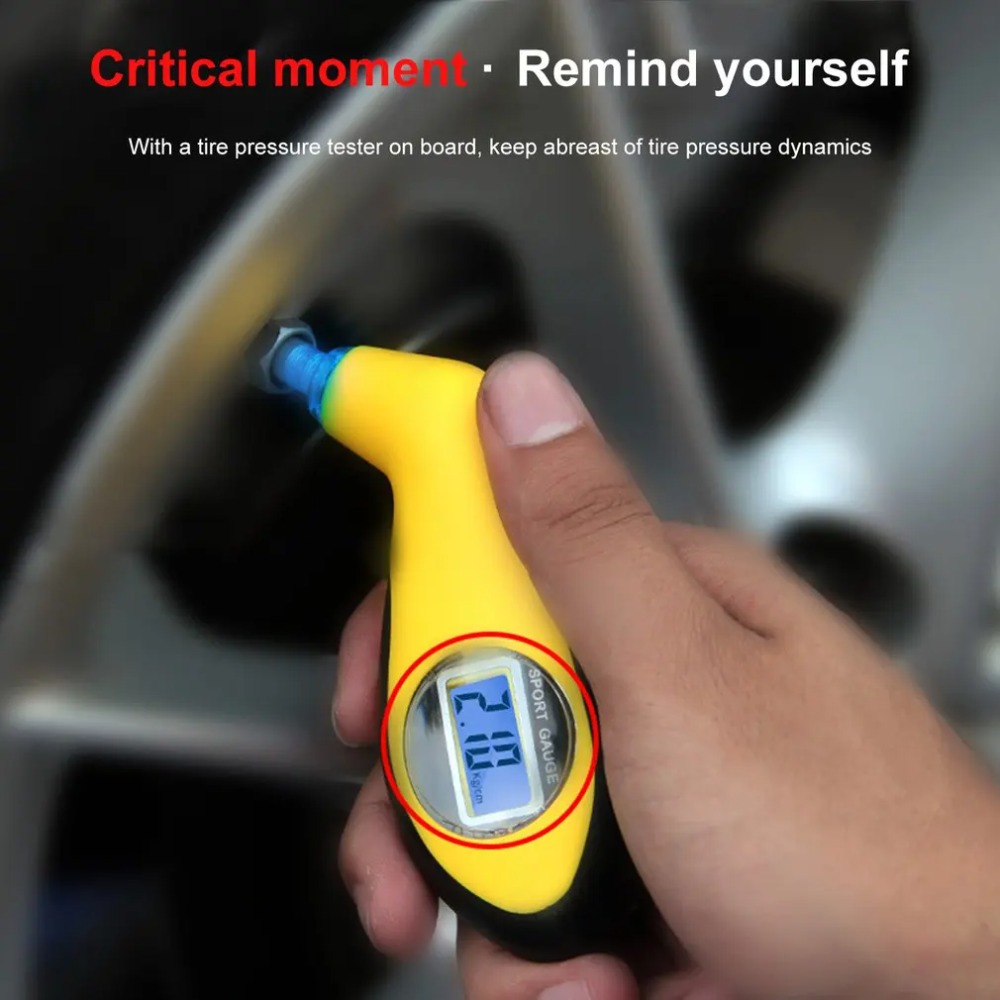 Electronics And Gadgets - LCD Electronic Tire Pressure Gauge Meter