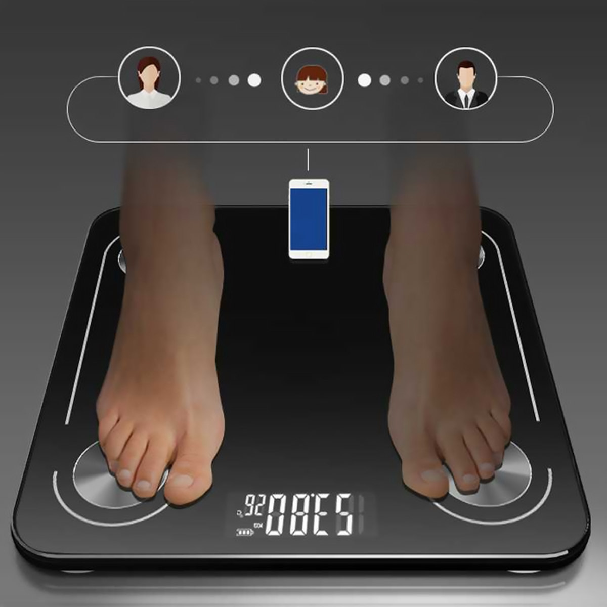 Intelligent Body Fat Scale Tem - Body Fat Scale Smart reseña y precio