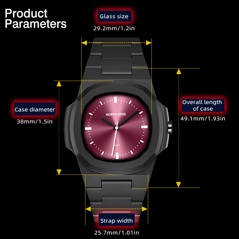 NORTH EDGE Watch for Man New V - Electronic Gift reseña y precio