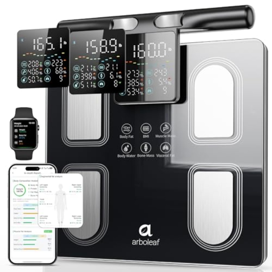 Smart Scale with Handle Displa - Body Fat Scale Smart reseña y precio
