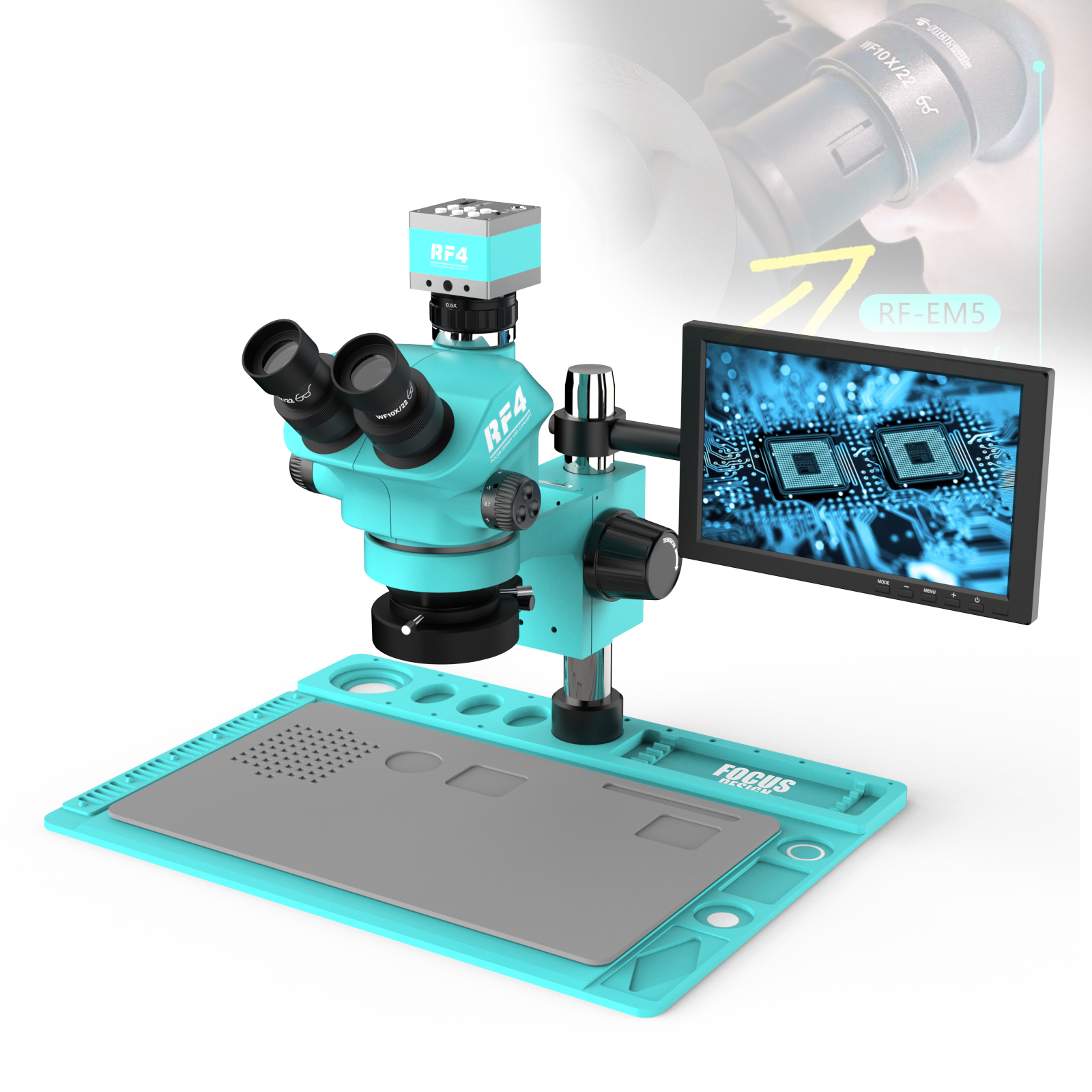 RF4 1080P 2K Camera 10-Inch HD - Digital Magnifier Reading reseña y precio