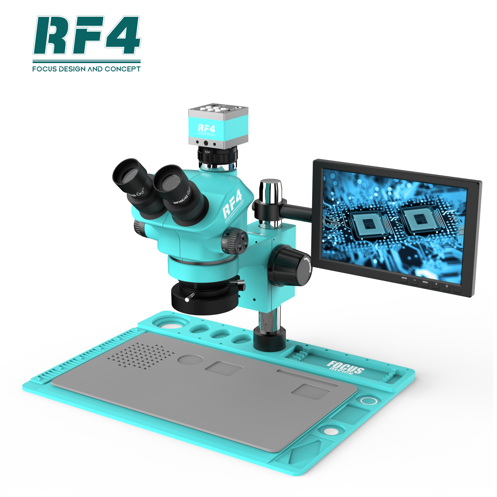 RF4 1080P 2K Camera 10-Inch HD - Digital Magnifier Reading reseña y precio