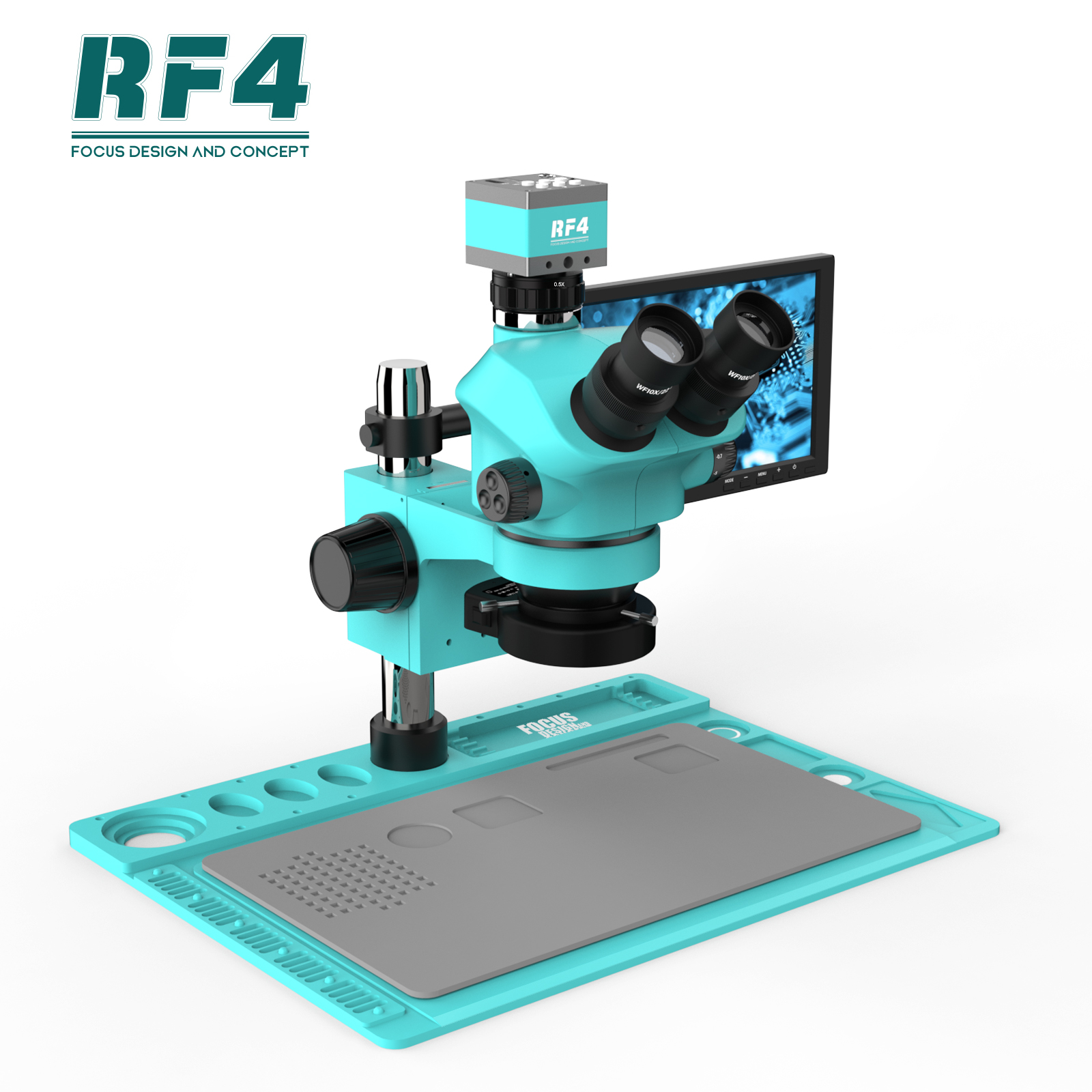 RF4 1080P 2K Camera 10-Inch HD - Digital Magnifier Reading reseña y precio