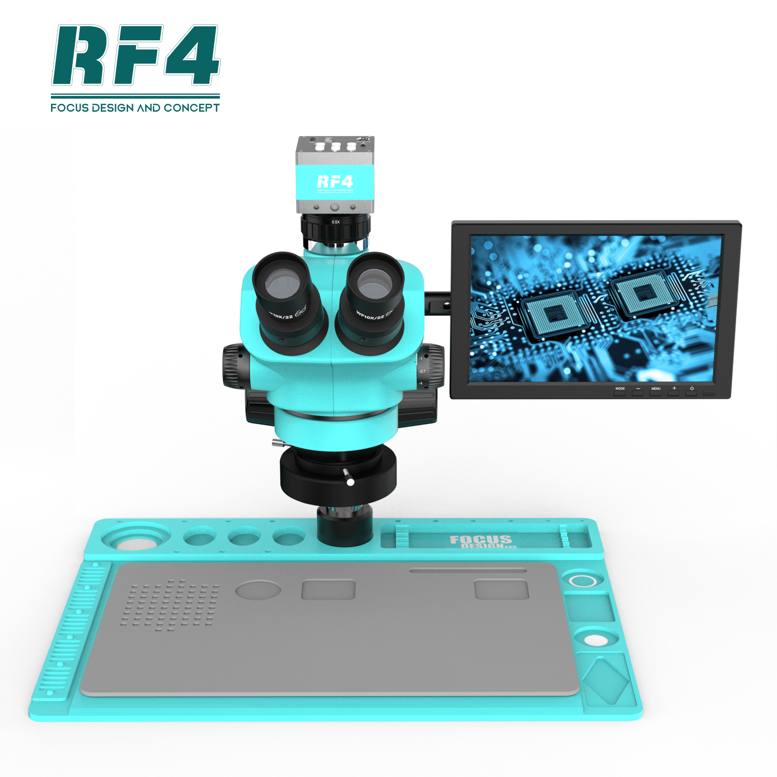 RF4 1080P 2K Camera 10-Inch HD - Digital Magnifier Reading reseña y precio