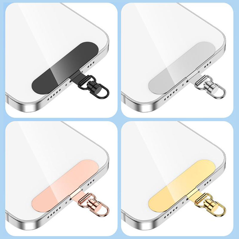 Steel Phone Lanyard Gasket Pat - Mobile Electronics Gadgets reseña y precio