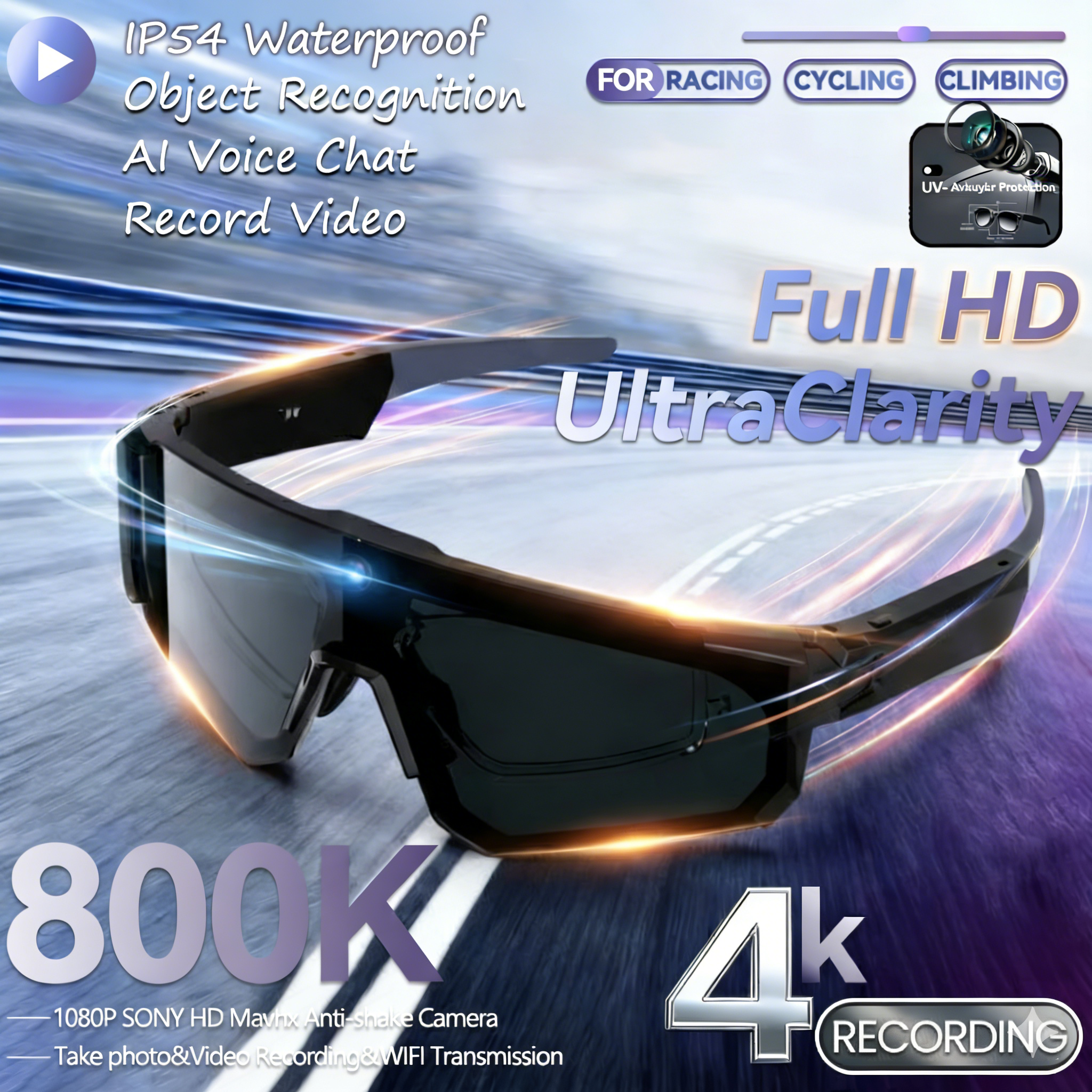 HD 4K 800WCamera 32GB Sport Sm - Action Camera 4K reseña y precio