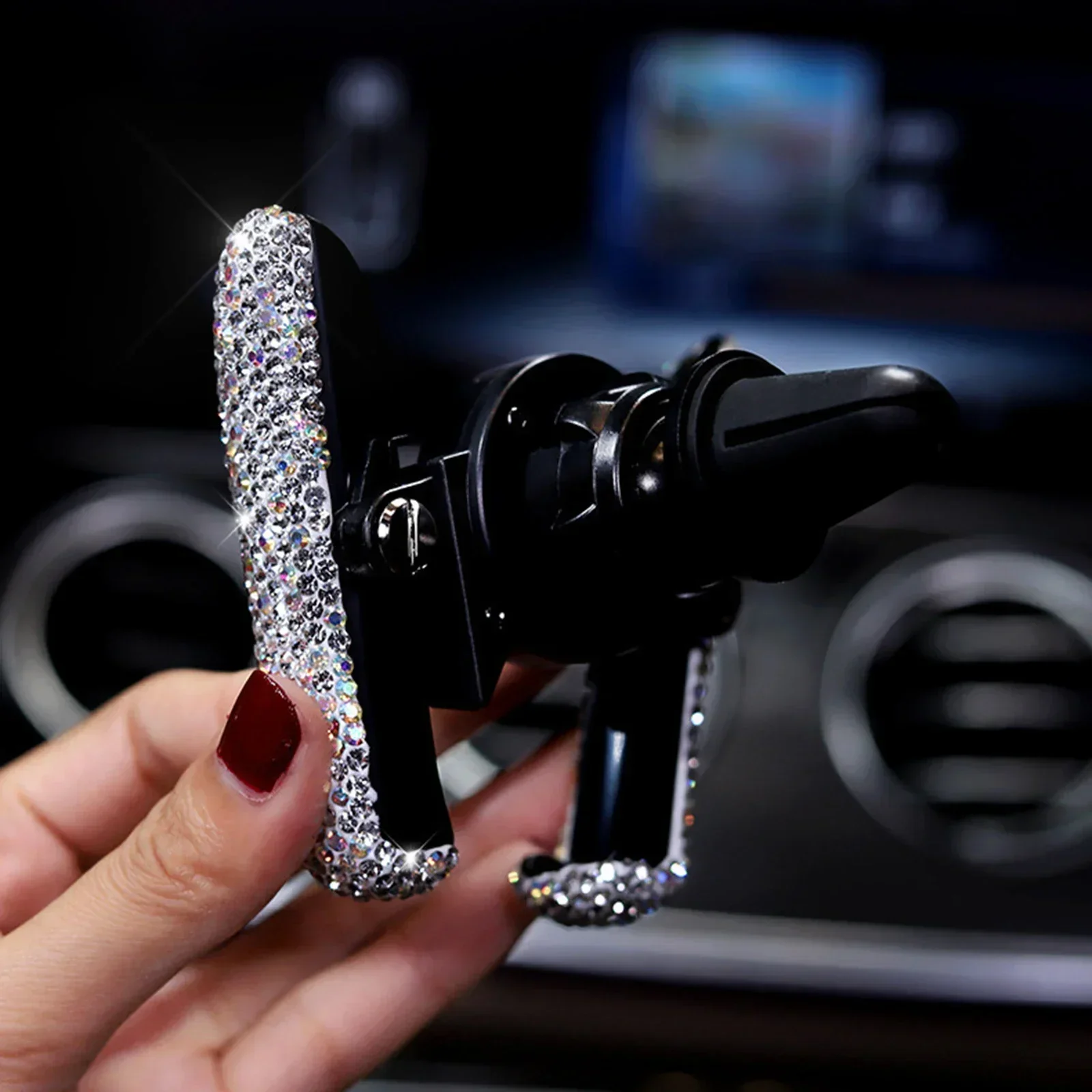 NEW Car Phone Holder Diamond C - Mobile Electronics Gadgets reseña y precio
