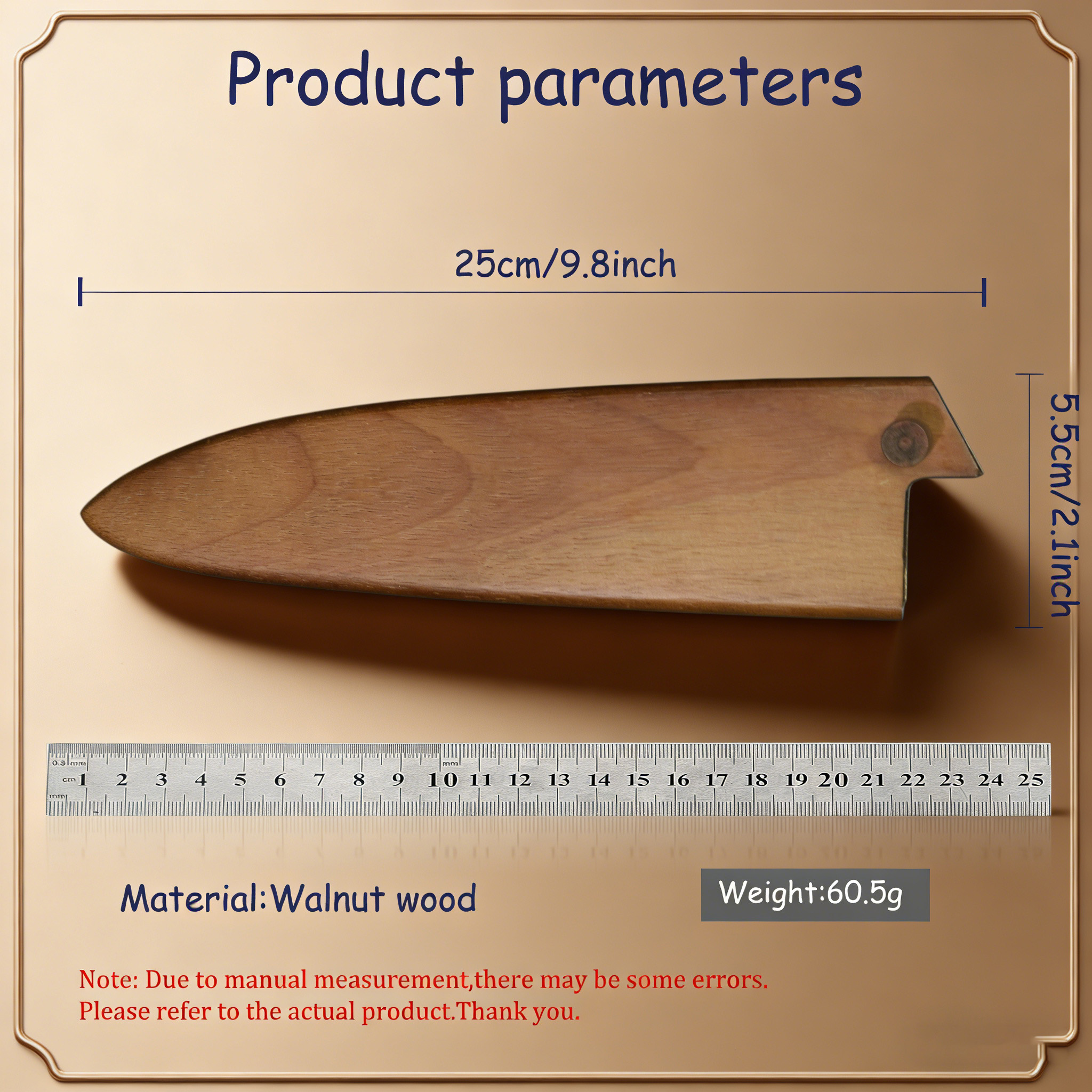 Wooden Knife Sheath Multi-func - Japanese Electronics Gadgets reseña y precio