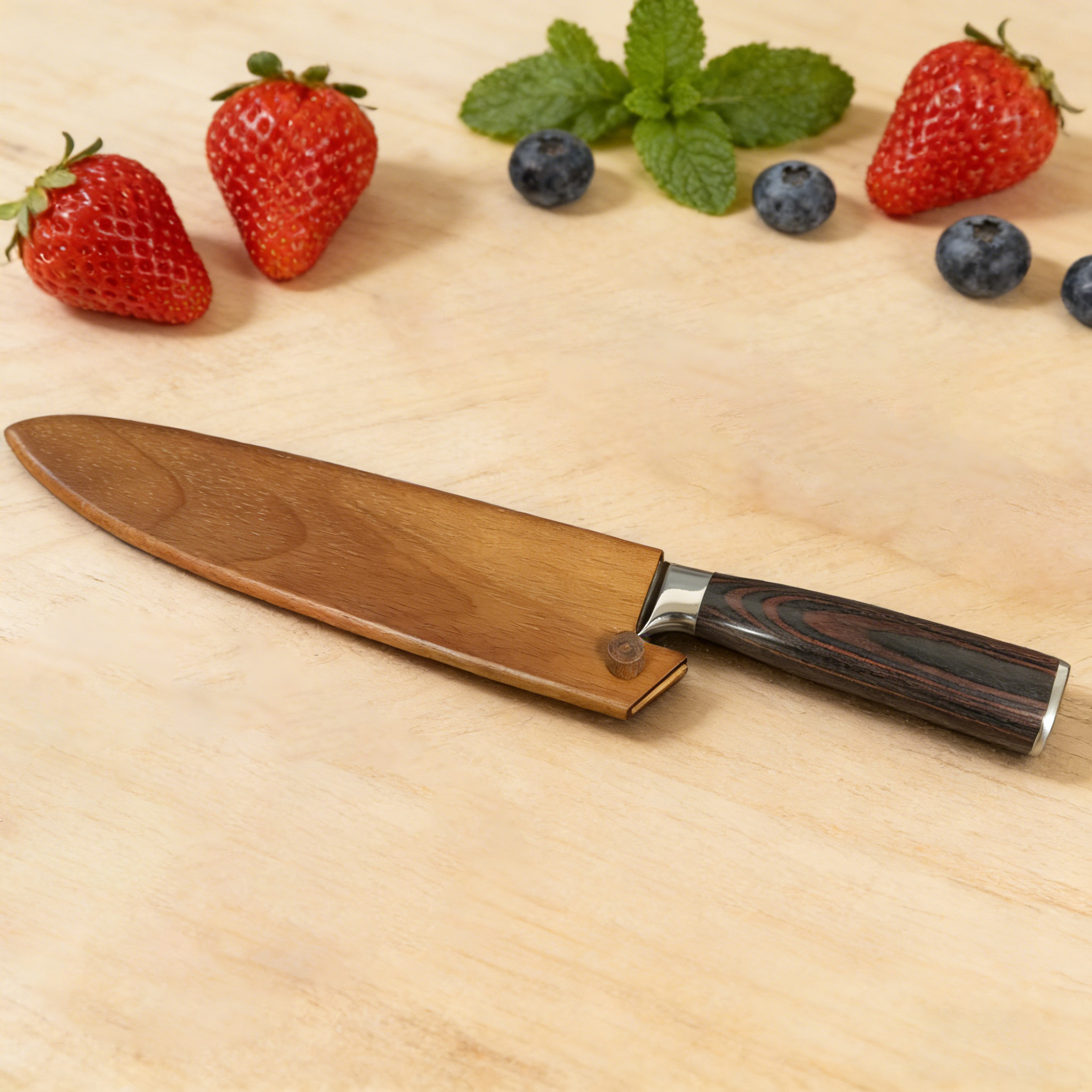 Wooden Knife Sheath Multi-func - Japanese Electronics Gadgets reseña y precio