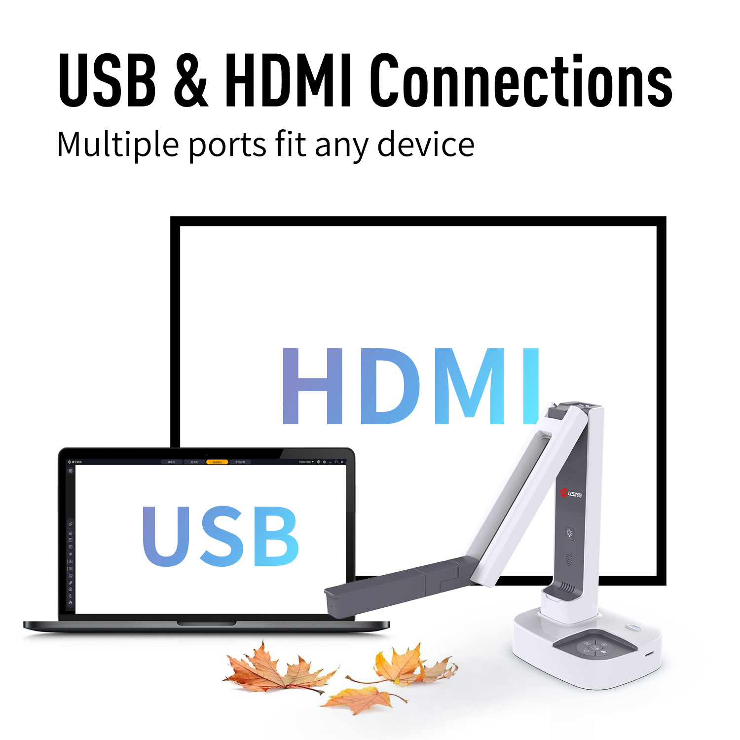 JOYUSING  2 in 1 Document  Cam - Document Camera Visualizer reseña y precio