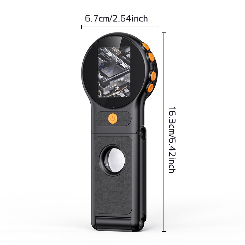 Foldable Digital Microscope Au - Digital Magnifier Reading reseña y precio