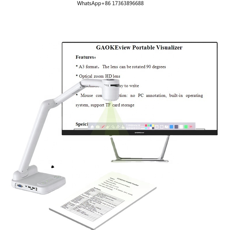 Gaoke A3A4 Mini Scanner Docume - Document Camera Visualizer reseña y precio