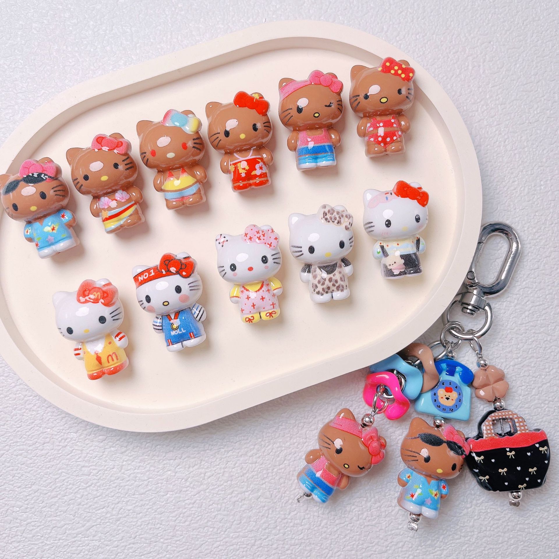 5pcs Hello Kitty Acrylic Cute  - Mobile Electronics Gadgets reseña y precio