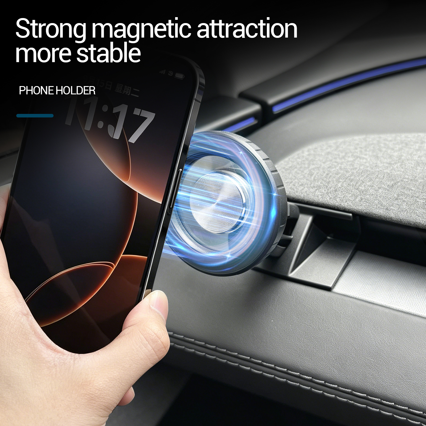 Mobile Phone Holder For Tesla  - Mobile Electronics Gadgets reseña y precio