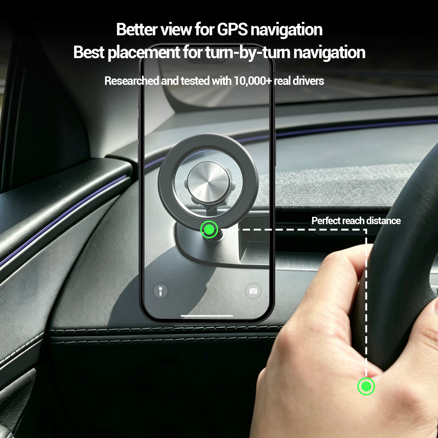 Mobile Phone Holder For Tesla  - Mobile Electronics Gadgets reseña y precio