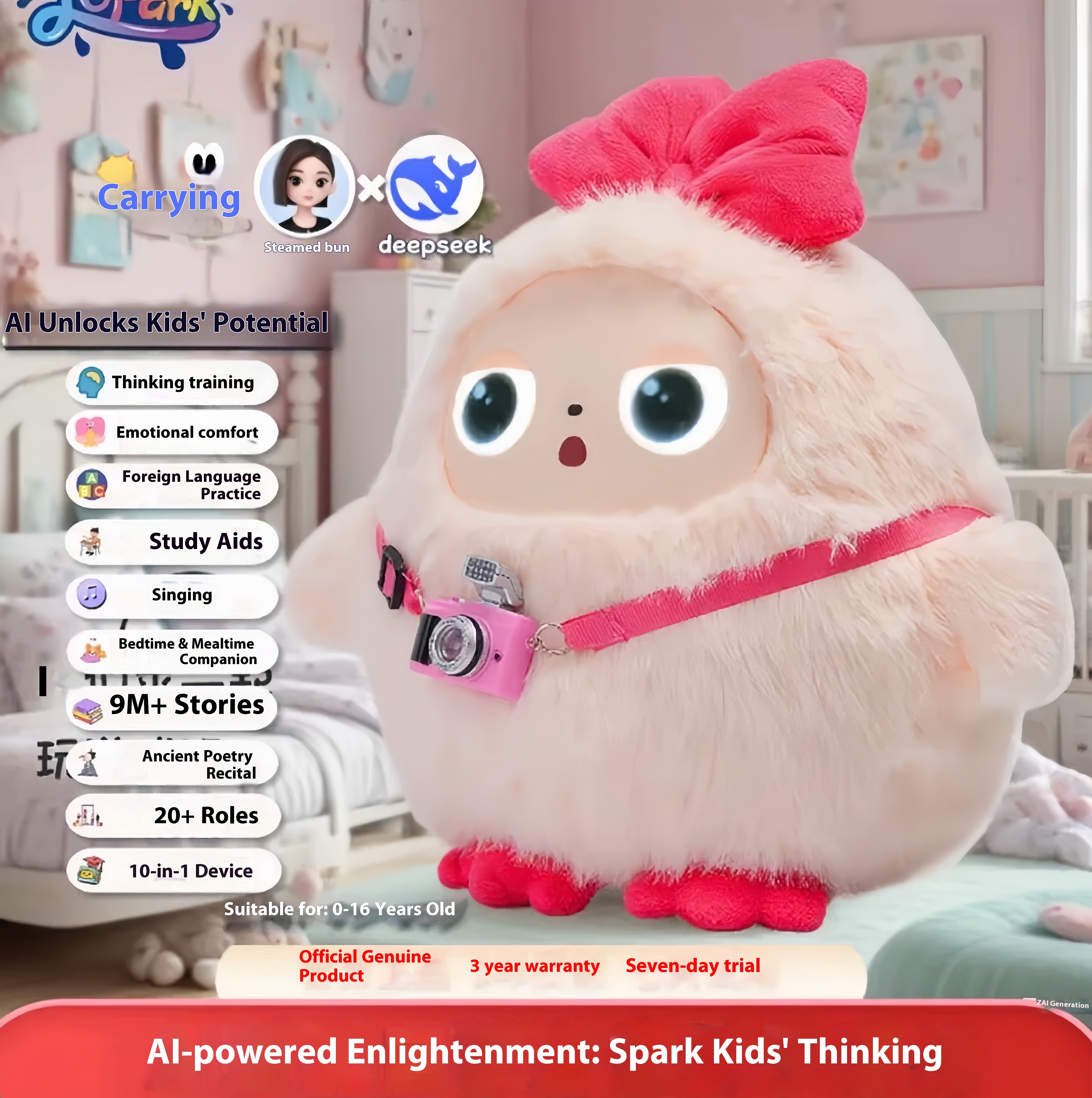 Ai Chat Intelligent Toy Intera - Electronic Gift reseña y precio