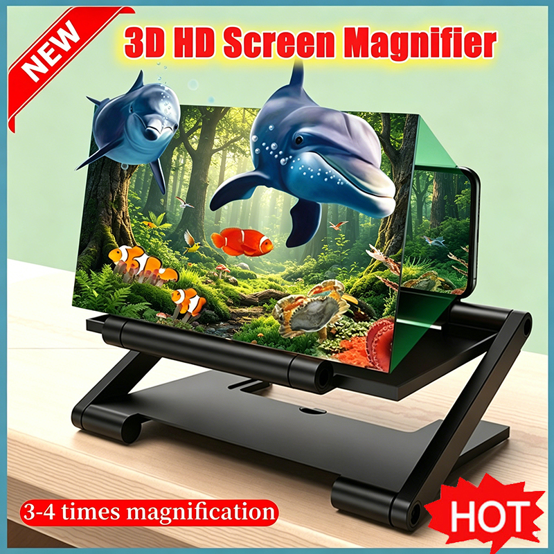 NEW 3D Screen Amplifier Mobile - Digital Magnifier Reading reseña y precio