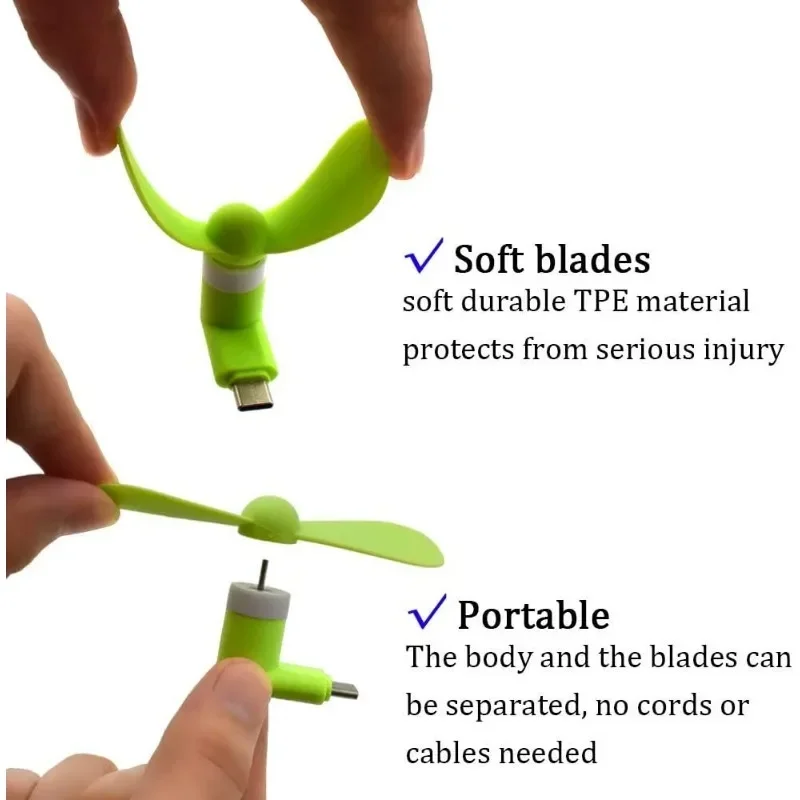 Type-C Mini Portable Micro Fan - Electronics And Gadgets reseña y precio