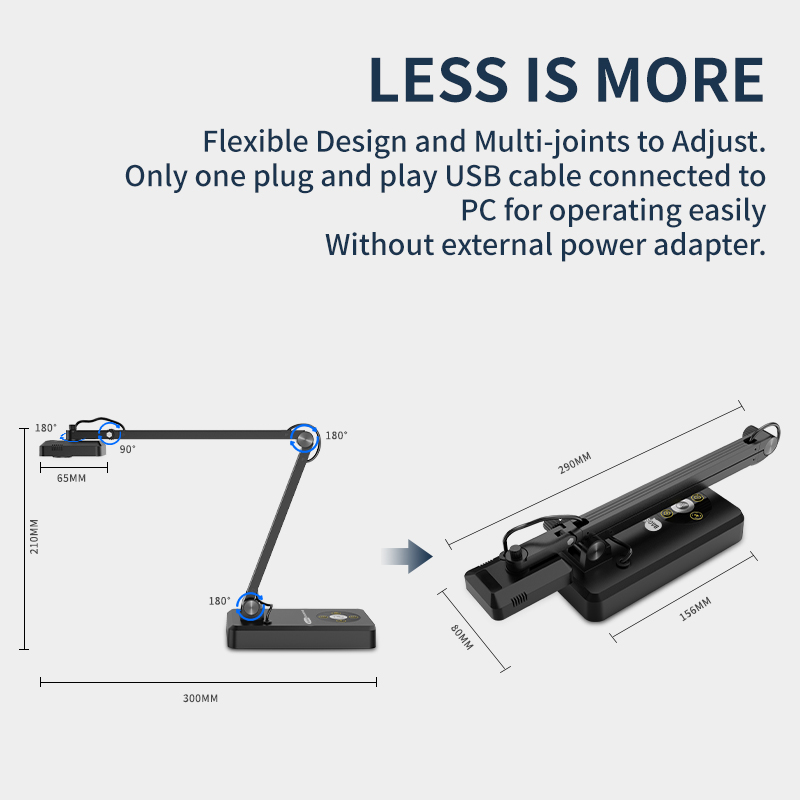 4K Digital Visual Presenter |  - Document Camera Visualizer reseña y precio