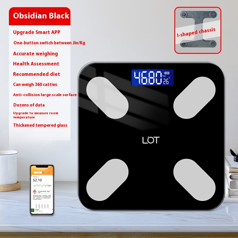 Home Body Fat Scale Small Elec - Body Fat Scale Smart reseña y precio
