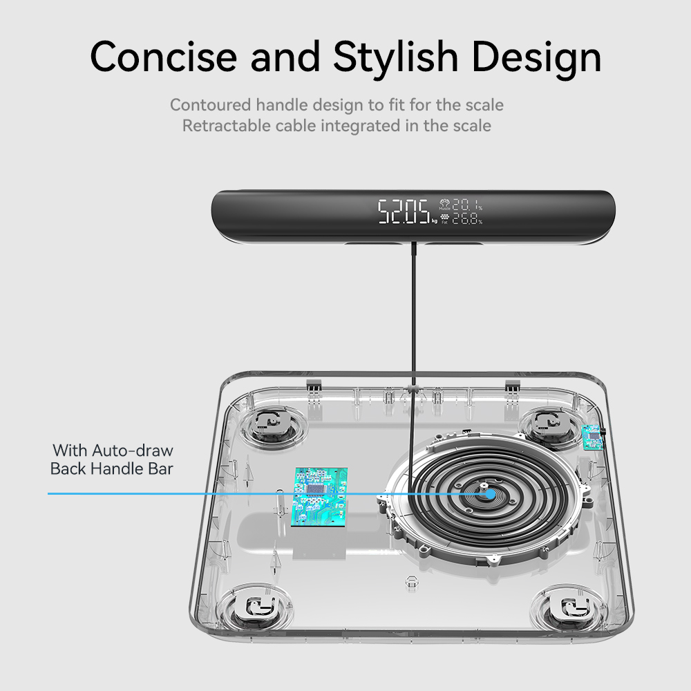 Smart Scale for Body Weight, F - Body Fat Scale Smart reseña y precio
