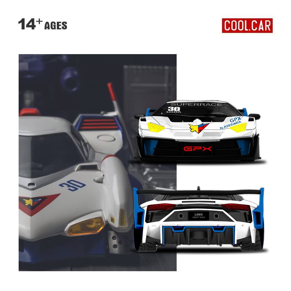 Cool Car 1:64 GTEVO Superrace  - Electronic Gift reseña y precio