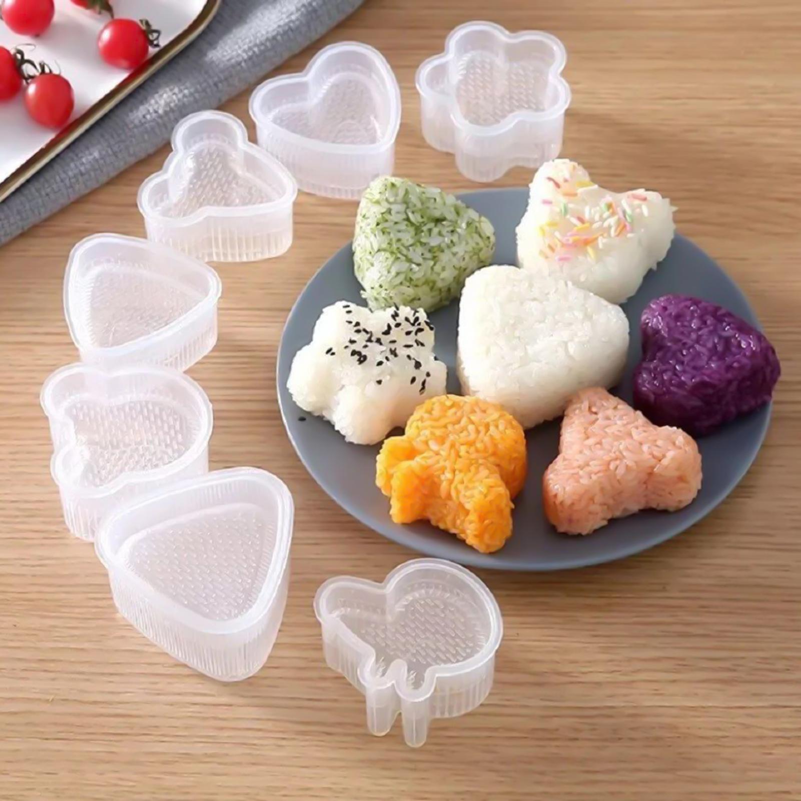 8Pcs Sushi Mold Rice Ball Mold - Japanese Electronics Gadgets reseña y precio