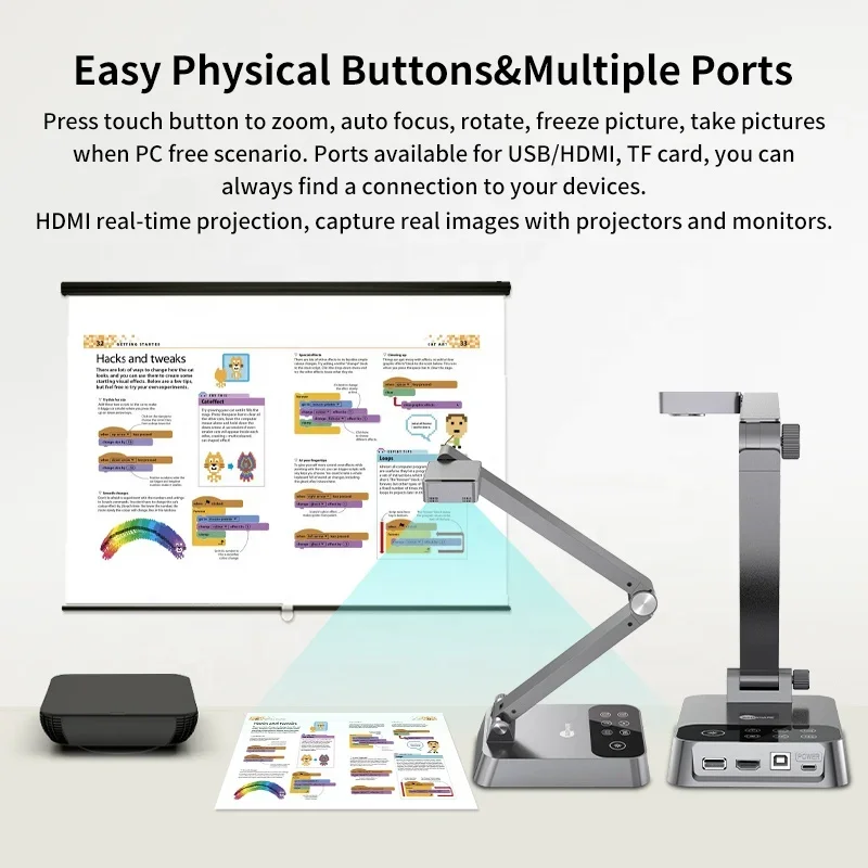 New Portable Educational Proje - Document Camera Visualizer reseña y precio
