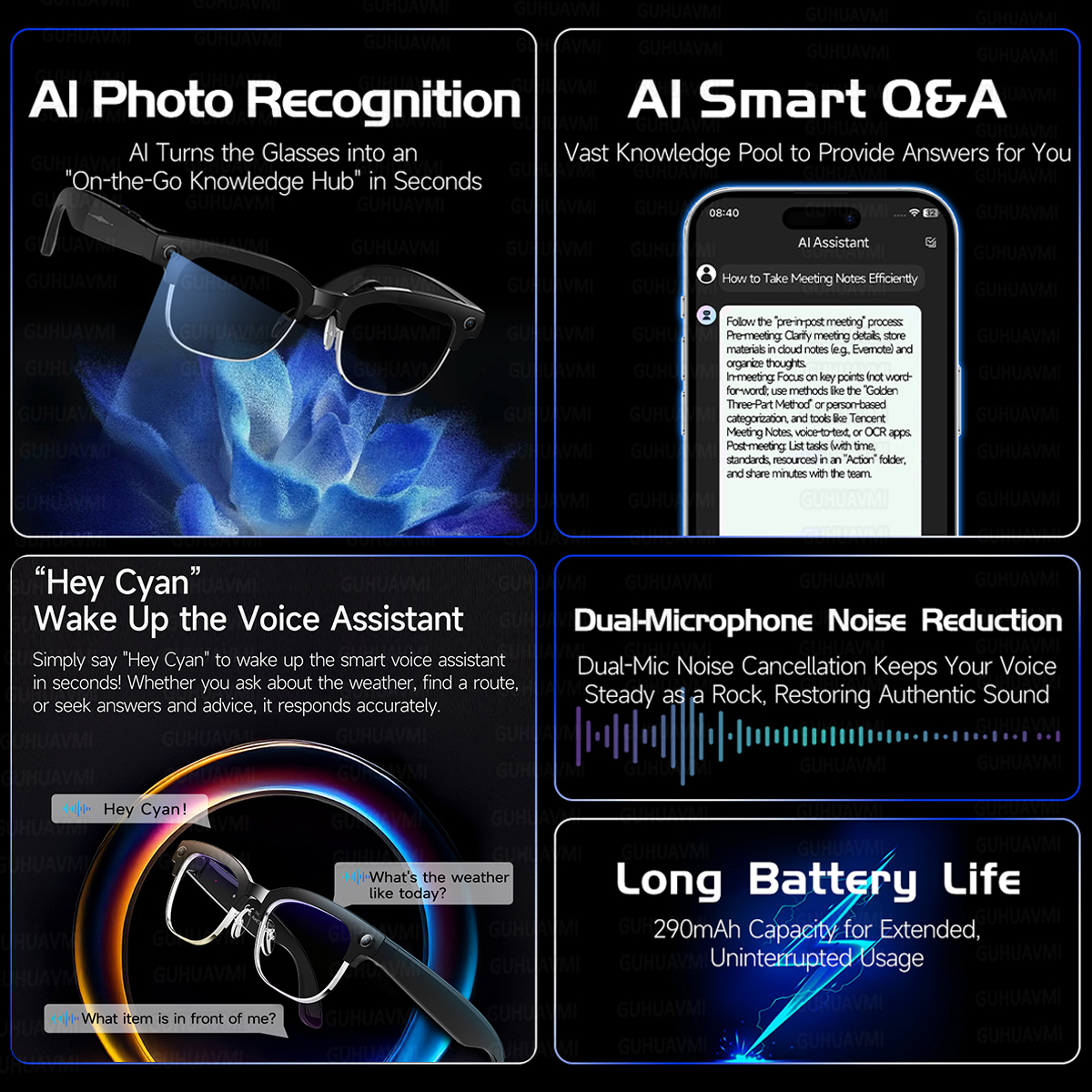 New HOT Business Smart Glasses - Action Camera 4K reseña y precio