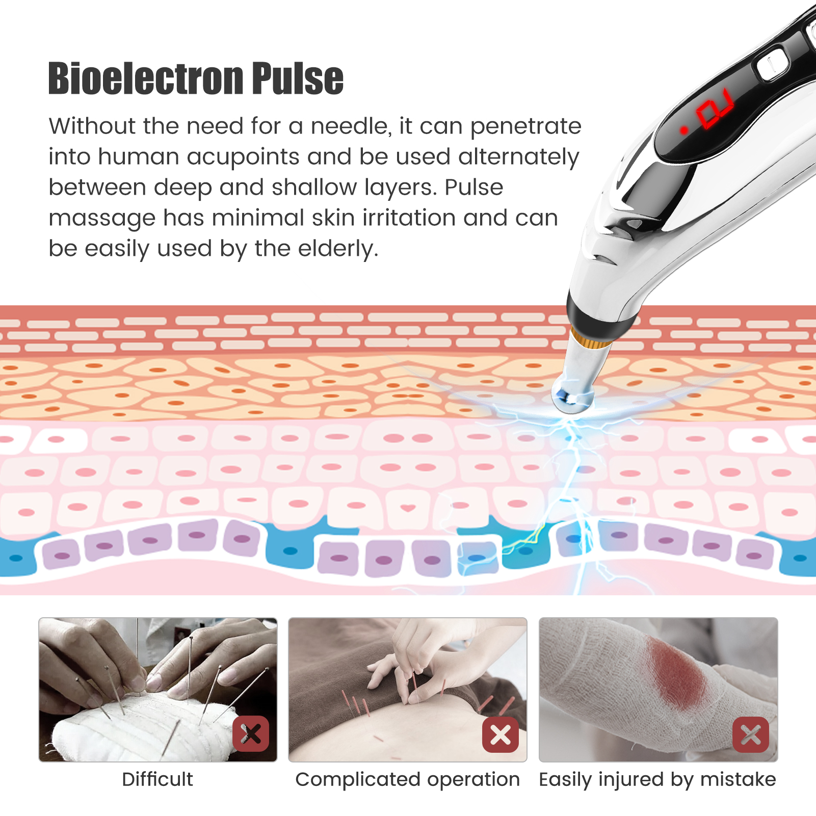 Electronic Acupuncture Pen Ele - Electronics And Gadgets reseña y precio