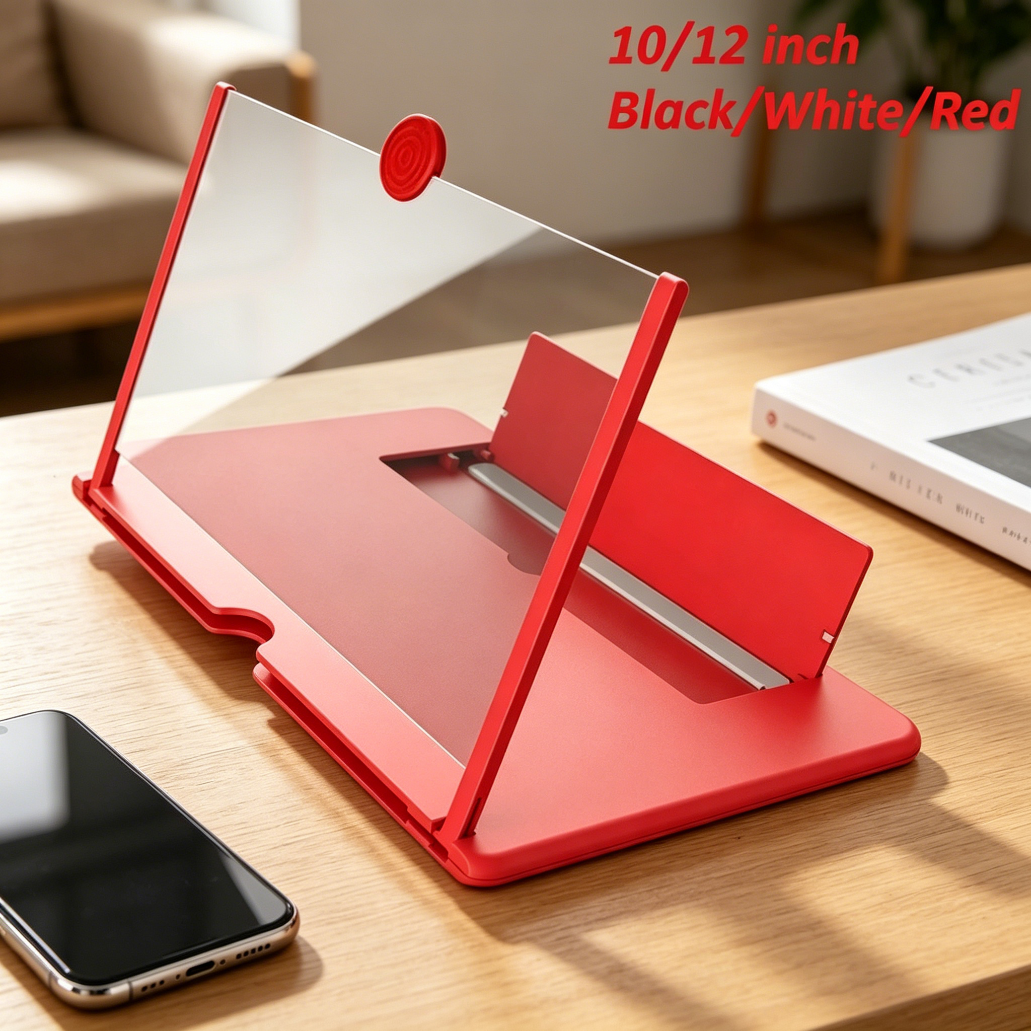10/12 inch HD Mobile Phone Scr - Digital Magnifier Reading reseña y precio