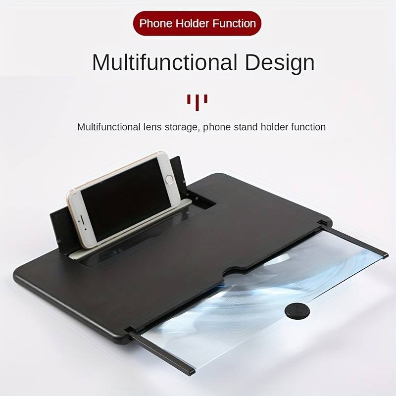 10/12 inch HD Mobile Phone Scr - Digital Magnifier Reading reseña y precio