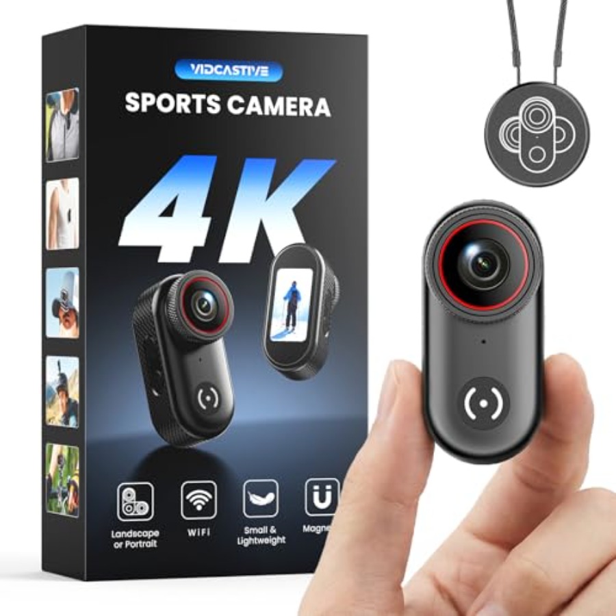 4K Mini Body Camera for work,  - Action Camera 4K reseña y precio
