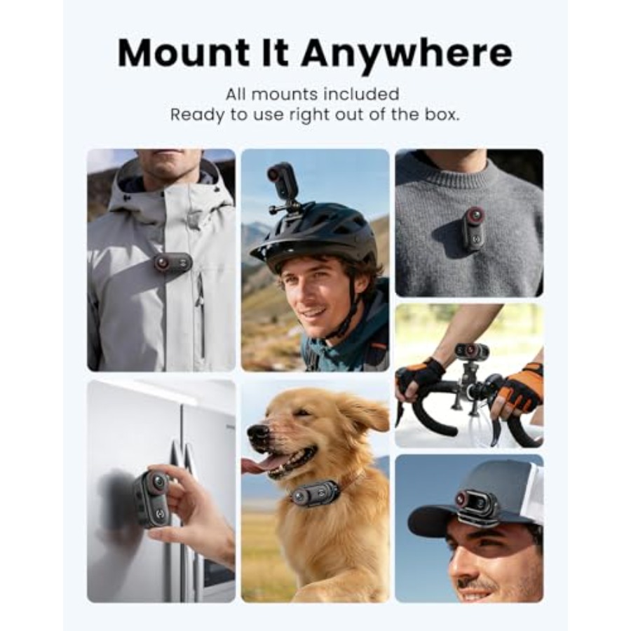 4K Mini Body Camera for work,  - Action Camera 4K reseña y precio