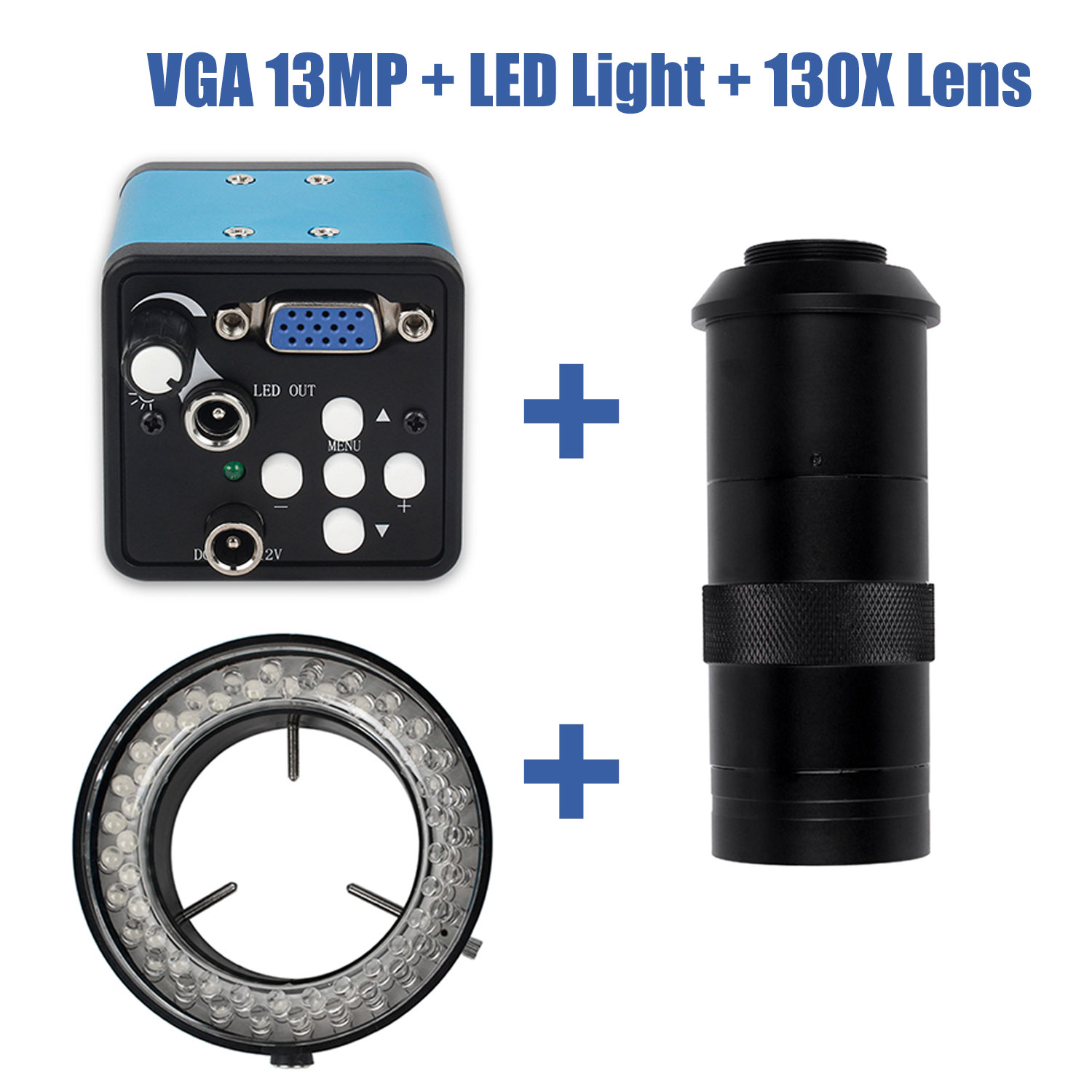 13MP VGA Video Microscope Came - Digital Magnifier Reading reseña y precio