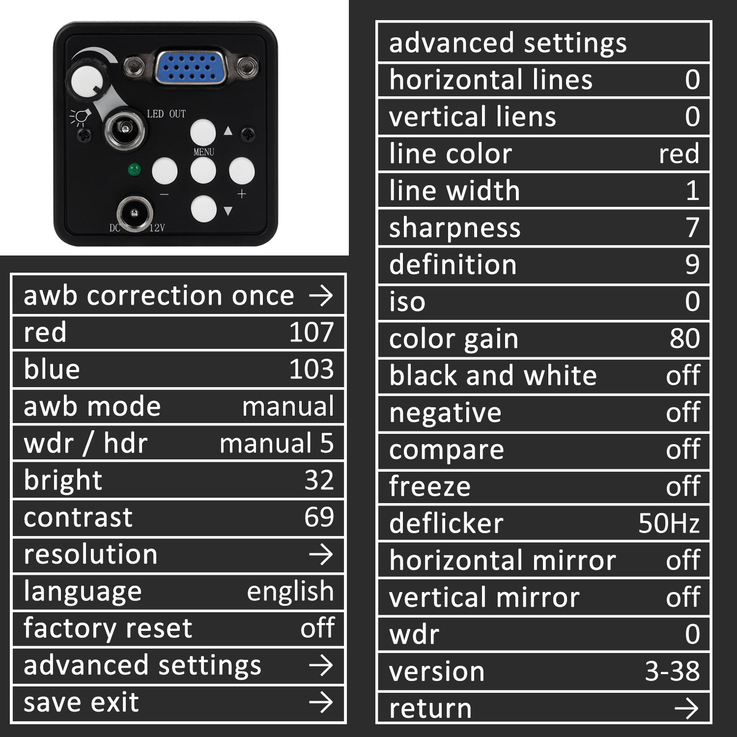 13MP VGA Video Microscope Came - Digital Magnifier Reading reseña y precio